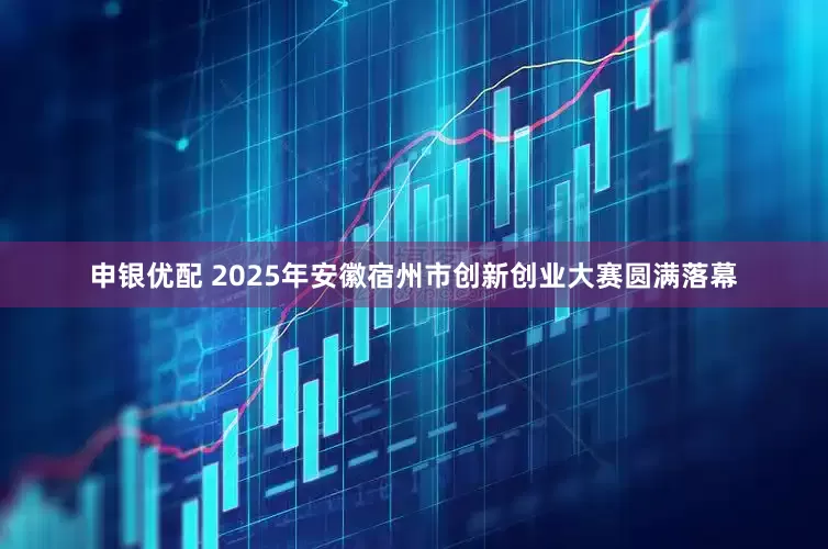 申银优配 2025年安徽宿州市创新创业大赛圆满落幕