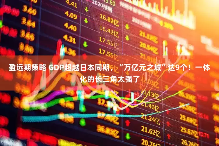 盈远期策略 GDP超越日本同期，“万亿元之城”达9个！一体化的长三角太强了